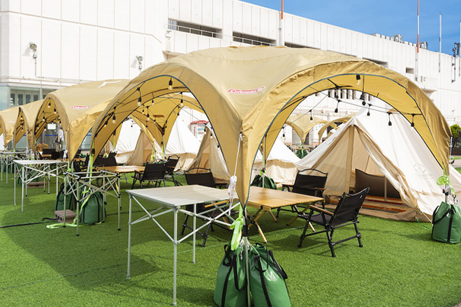 シェードテント写真
